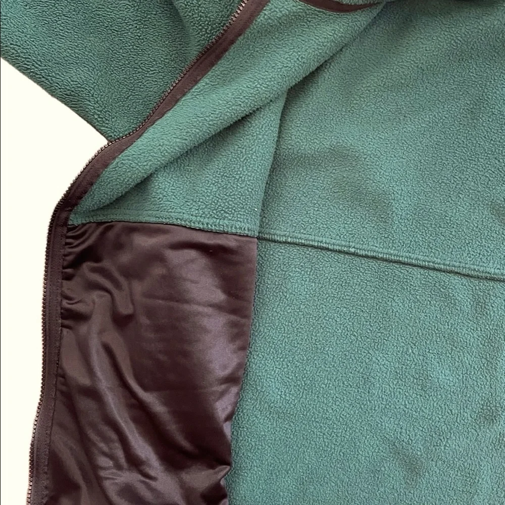 Timberland performance hunter green long sleeve zip up fleece jacket size large - Picture 10 of 12